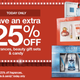 25% off fragrances, beauty gift sets, and candy